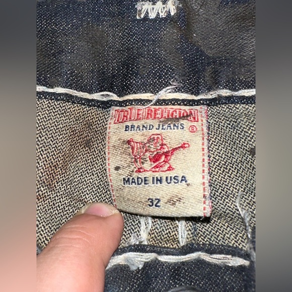 True religion bobby super t jeans size 32 sample/prototype - Picture 4 of 8